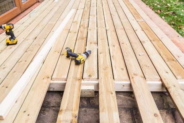 Damaged Deck Boards Repair in Saint Peters